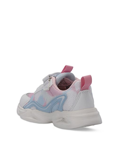 Slazenger KLARION Kız Çocuk Sneaker Ayakkabı Beyaz / Mavi - Görsel 4