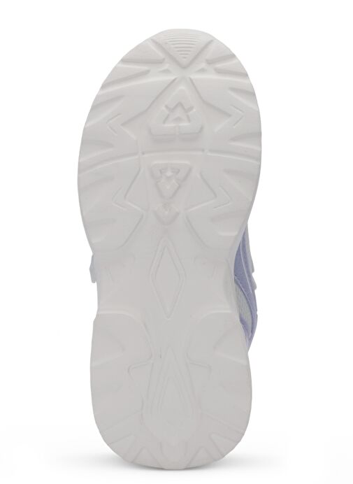 Slazenger KLARION Kız Çocuk Sneaker Ayakkabı Gri / Mor - Görsel 8