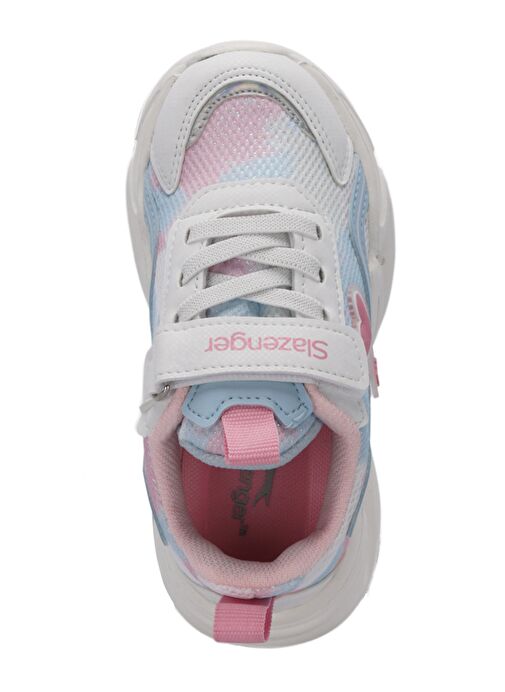 Slazenger KLARION Çocuk Günlük Beyaz / Mavi - Görsel 6