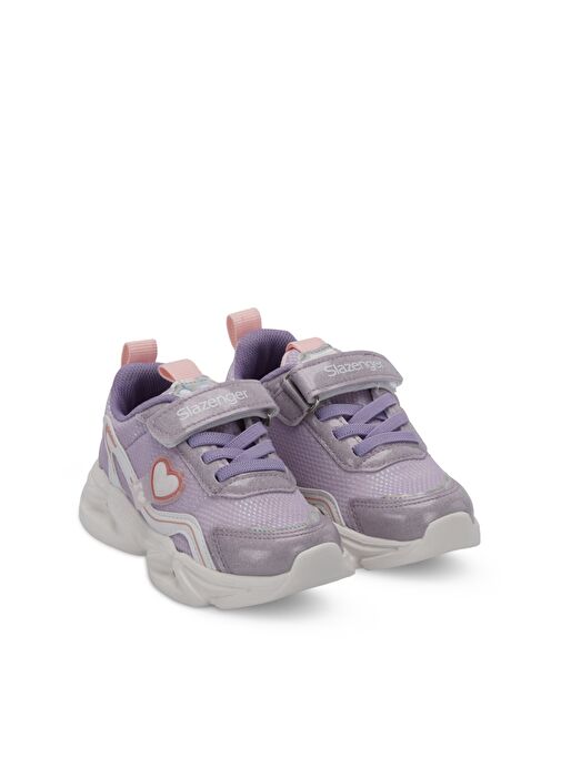 Slazenger KLARION Çocuk Günlük Mor / Pembe - Görsel 3