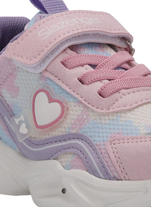 Slazenger KLARION Çocuk Günlük Pembe / Mor - Görsel 5