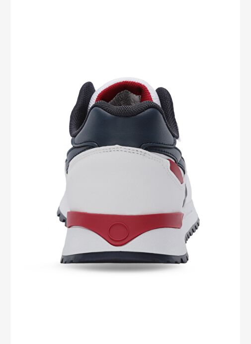 Slazenger OPTIMAX I Erkek Günlük Ayakkabı Beyaz / Lacivert - Görsel 4