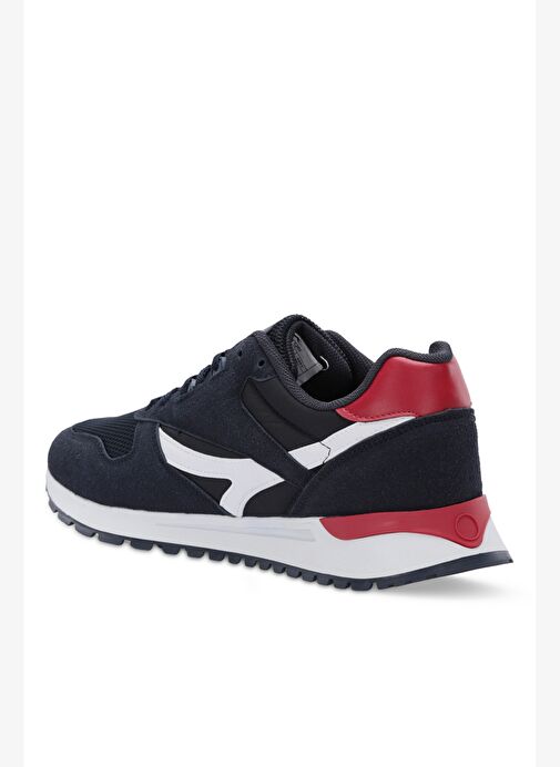 Slazenger OPTIMAX I Erkek Lacivert / Kırmızı Günlük Spor Ayakkabısı - Görsel 4