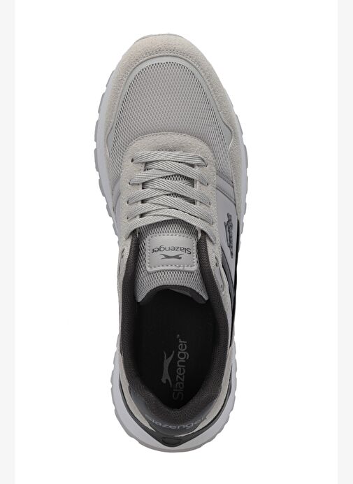 Slazenger OBSESSION I Erkek Günlük Ayakkabı Gri / Koyu Gri - Görsel 4