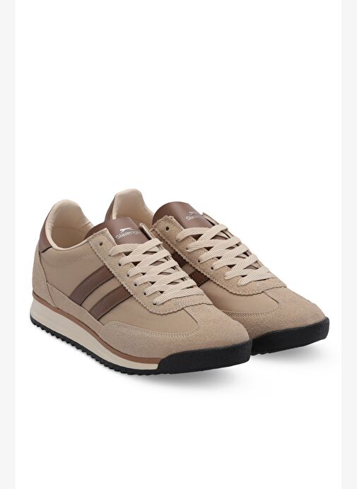 Slazenger OLEKS Erkek Günlük Ayakkabı Bej / Kahve - Görsel 3