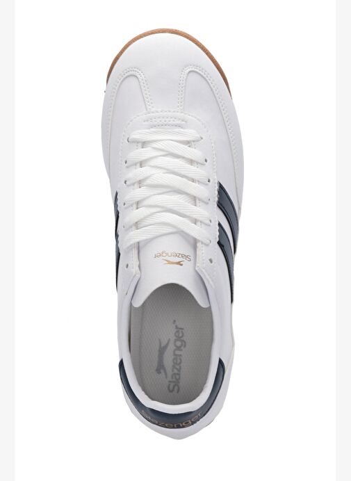 Slazenger OLEKS Kadın Günlük Ayakkabı Beyaz / Lacivert - Görsel 4