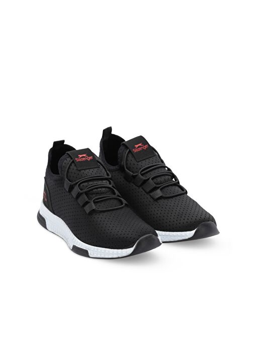 Slazenger ABENA NOK. F Unisex Çocuk Günlük Siyah / Kırmızı - Görsel 3