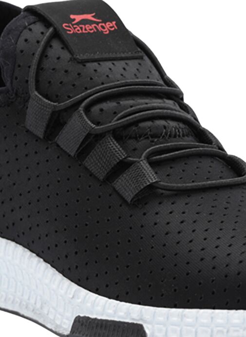 Slazenger ABENA NOK. P Çocuk Günlük Siyah / Kırmızı - Görsel 5