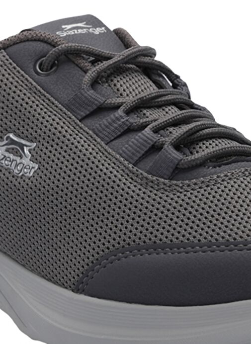 Slazenger EQUINOX I Erkek Koşu & Yürüyüş Ayakkabı Koyu Gri - Görsel 3