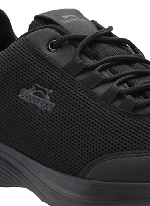 Slazenger EQUINOX I Büyük Beden Erkek Siyah / Siyah Koşu & Yürüyüş Spor Ayakkabısı - Görsel 8