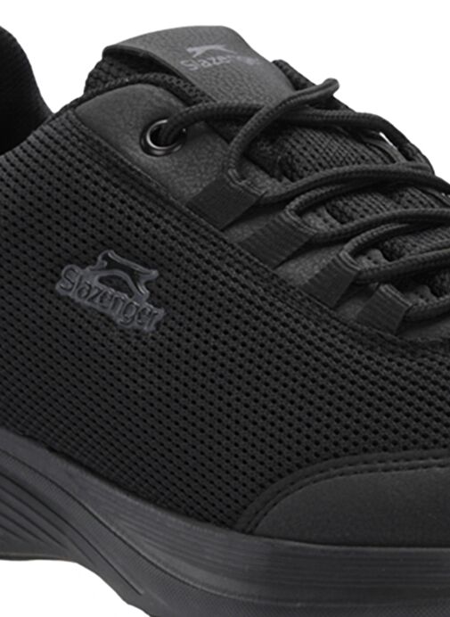 Slazenger EQUINOX I Büyük Beden Erkek Siyah / Siyah Koşu & Yürüyüş Spor Ayakkabısı - Görsel 9
