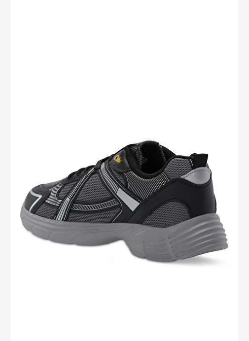 Slazenger EXOTIC I Erkek Koşu & Yürüyüş Ayakkabı Koyu Gri - Görsel 4