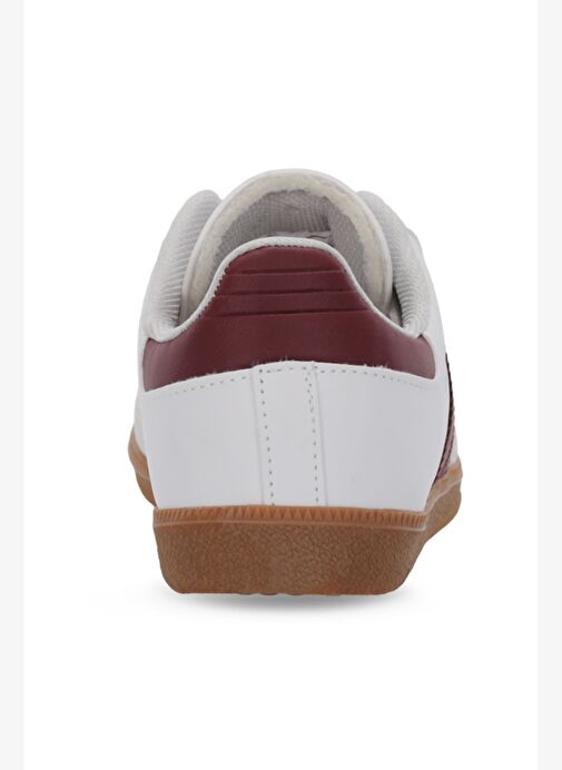 Slazenger PING Kadın Sneaker Ayakkabı Beyaz / Bordo - Görsel 5