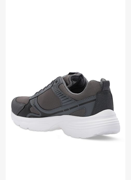 Slazenger MIRAGE I Büyük Beden Erkek Koşu & Yürüyüş Ayakkabı Koyu Gri - Görsel 3