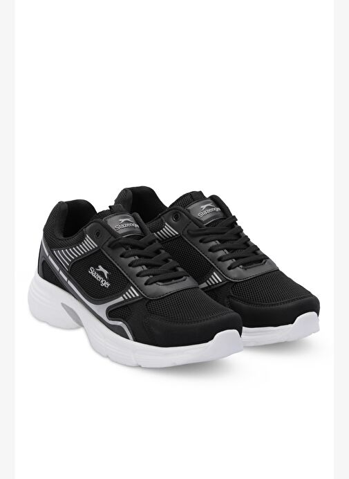 Slazenger MIRAGE I Erkek Koşu &amp; Yürüyüş Ayakkabı Siyah / Beyaz - Görsel 2