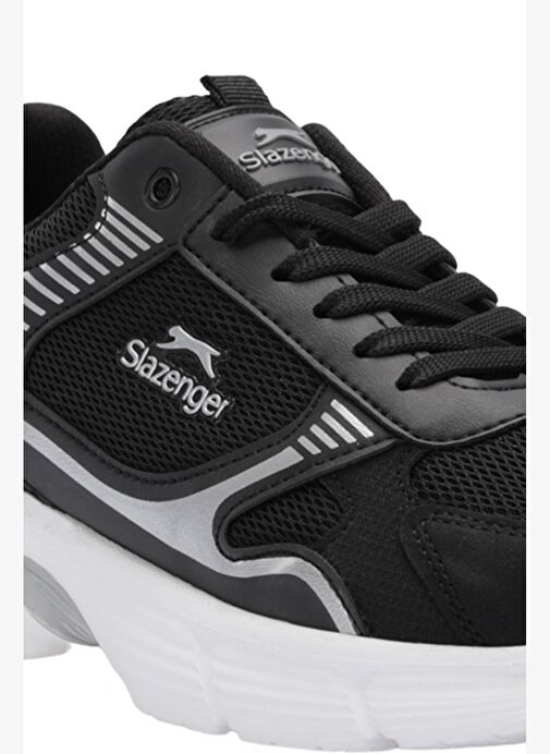 Slazenger MIRAGE I Erkek Koşu & Yürüyüş Ayakkabı Siyah / Beyaz - Görsel 4