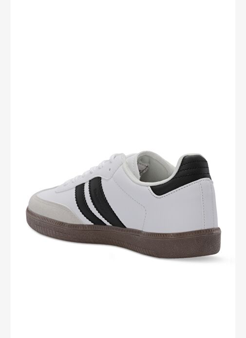 Slazenger Slazenger Beyaz Siyah ITALY I Erkek Beyaz / Siyah Günlük Spor Ayakkabısı Sneaker | Boyner Beyaz Siyah - 4. görsel