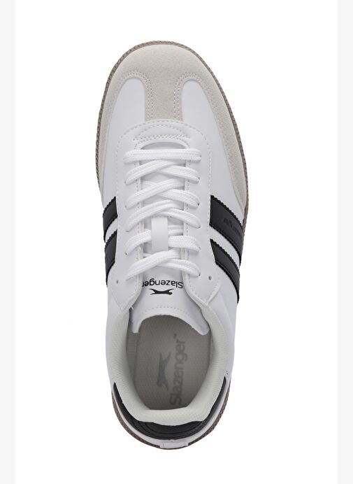 Slazenger ITALY I Kadın Günlük Ayakkabı Beyaz / Siyah - Görsel 6