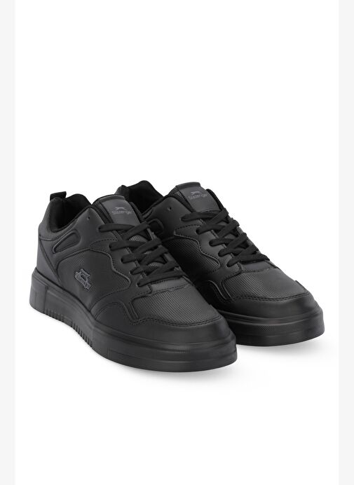 Slazenger ENERGY Erkek Siyah / Siyah Günlük Spor Ayakkabısı - Görsel 3