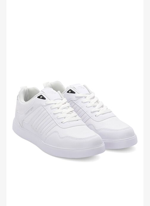 Slazenger ELECTRO Erkek Beyaz Günlük Spor Ayakkabısı - Görsel 3