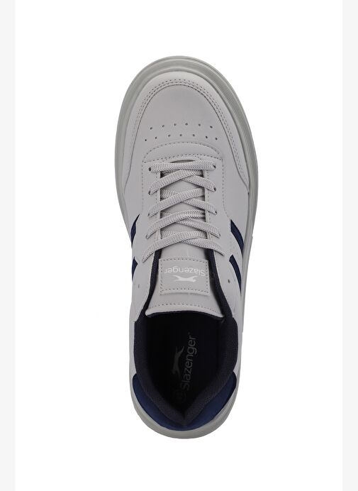 Slazenger ZIPPER I Kadın Gri / Lacivert Günlük Spor Ayakkabısı - Görsel 4
