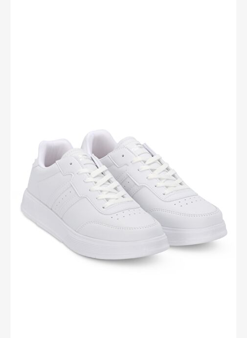 Slazenger ZIPPER I Erkek Beyaz Günlük Spor Ayakkabısı - Görsel 3