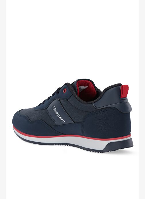 Slazenger OFFENSE Erkek Lacivert / Beyaz Günlük Spor Ayakkabısı - Görsel 3
