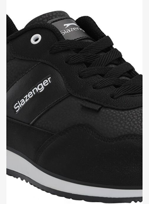 Slazenger OFFENSE Erkek Siyah / Beyaz Günlük Spor Ayakkabısı - Görsel 5
