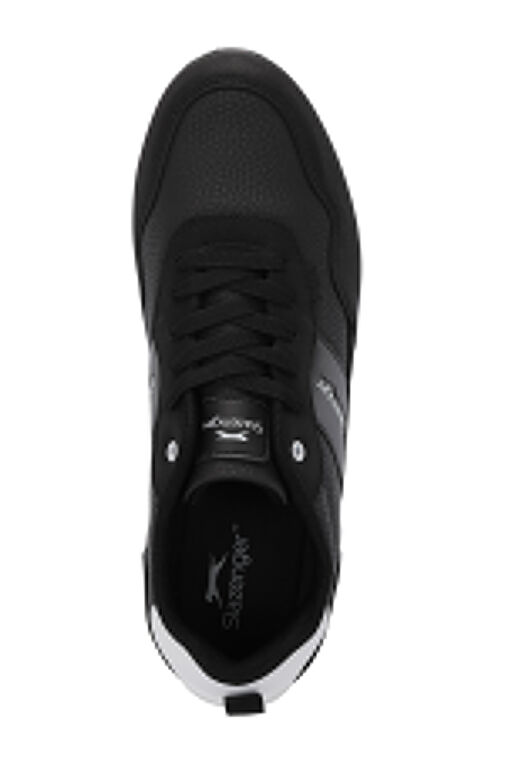 Slazenger OFFENSE Erkek Siyah / Beyaz Günlük Spor Ayakkabısı - Görsel 6