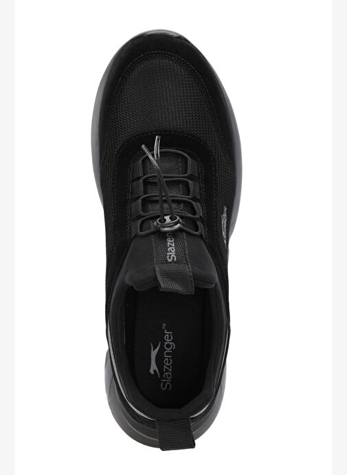 Slazenger OBINA Erkek Siyah / Siyah Günlük Spor Ayakkabısı - Görsel 4