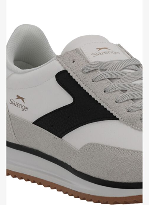 Slazenger OASIS I Erkek Gri / Beyaz Günlük Spor Ayakkabısı - Görsel 5