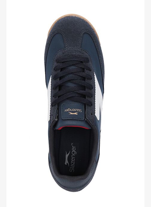 Slazenger OASIS I Erkek Lacivert / Beyaz Günlük Spor Ayakkabısı - Görsel 4