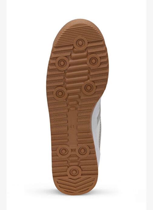 Slazenger OXYGEN I Erkek Beyaz / Gri Günlük Spor Ayakkabısı - Görsel 8