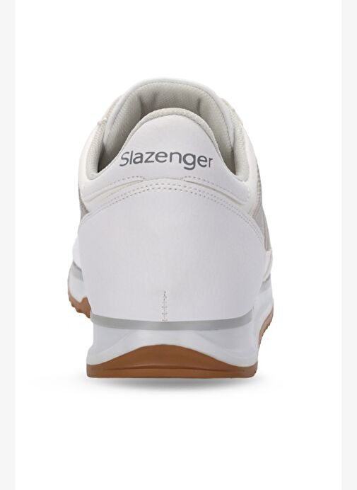 Slazenger OXYGEN I Erkek Beyaz / Gri Günlük Spor Ayakkabısı - Görsel 7