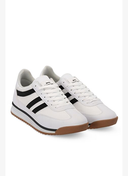 Slazenger OXYGEN I Erkek Beyaz / Siyah Günlük Spor Ayakkabısı - Görsel 2