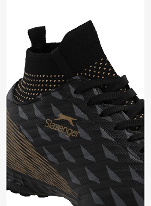 Slazenger CAMILO Erkek Halı Saha Siyah Futbol Ayakkabısı - Görsel 4