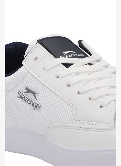 Slazenger FIDEL INT Unisex Beyaz / Lacivert Günlük Spor Ayakkabısı - Görsel 5