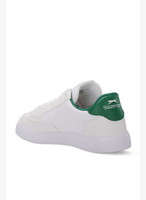 Slazenger FIDEL INT Unisex Beyaz / Yeşil Günlük Spor Ayakkabısı - Görsel 4
