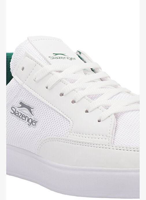 Slazenger FIDEL INT Unisex Beyaz / Yeşil Günlük Spor Ayakkabısı - Görsel 5