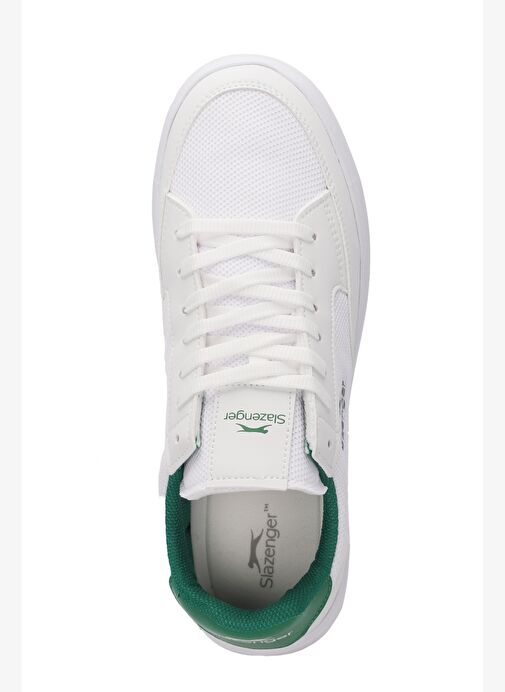 Slazenger FIDEL INT Unisex Beyaz / Yeşil Günlük Spor Ayakkabısı - Görsel 6