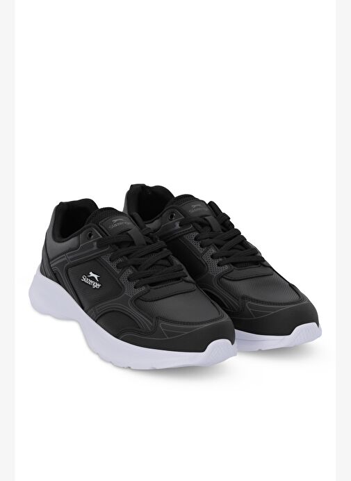 Slazenger GIMA Erkek Siyah / Beyaz Günlük Spor Ayakkabısı - Görsel 3