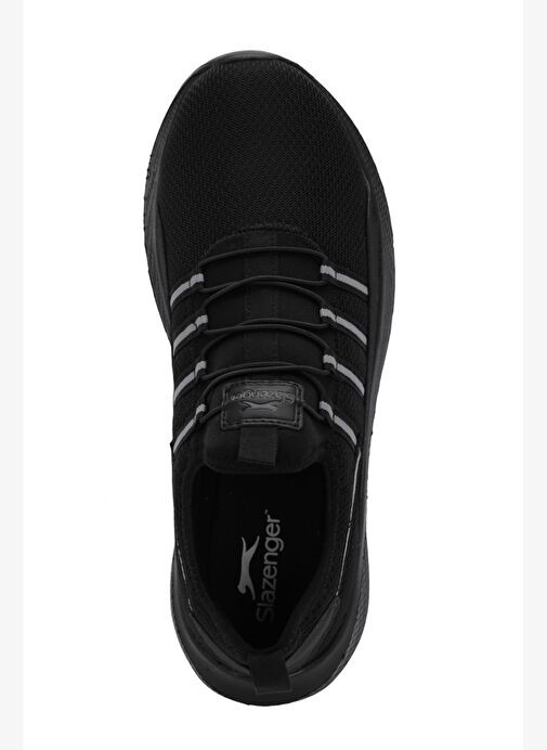 Slazenger PURSUIT I Erkek Siyah / Koyu Gri Koşu & Yürüyüş Spor Ayakkabısı - Görsel 6