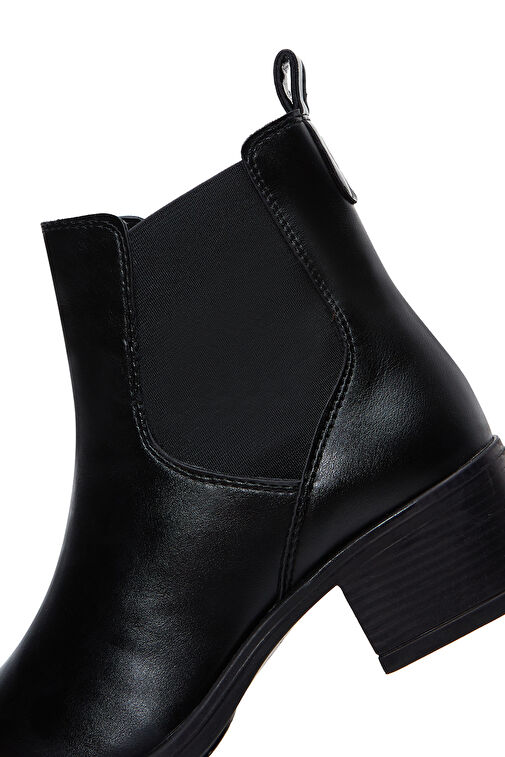 Derimod Derimod Kadın Siyah Klasik Topuklu Chelsea Bot 23WFE251718 | Boyner Siyah - 9. görsel