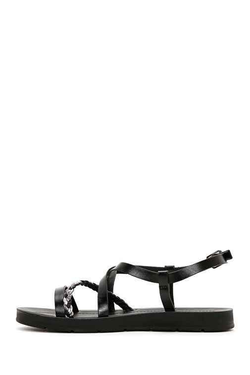 Derimod Derimod Kadın Siyah Bilekten Bantlı Sandalet 24SFE461414 Sandalet & Terlik | Boyner Siyah - 3. görsel