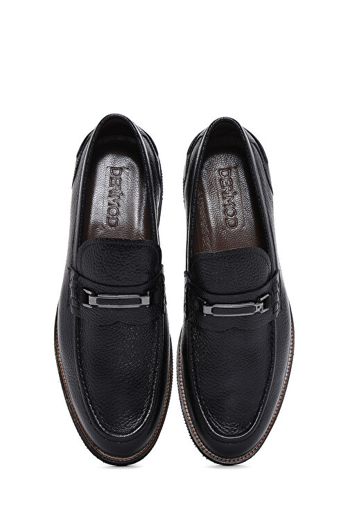 Derimod Derimod Erkek Siyah Deri Casual Loafer 24SFD6008FT | Boyner Siyah - 7. görsel