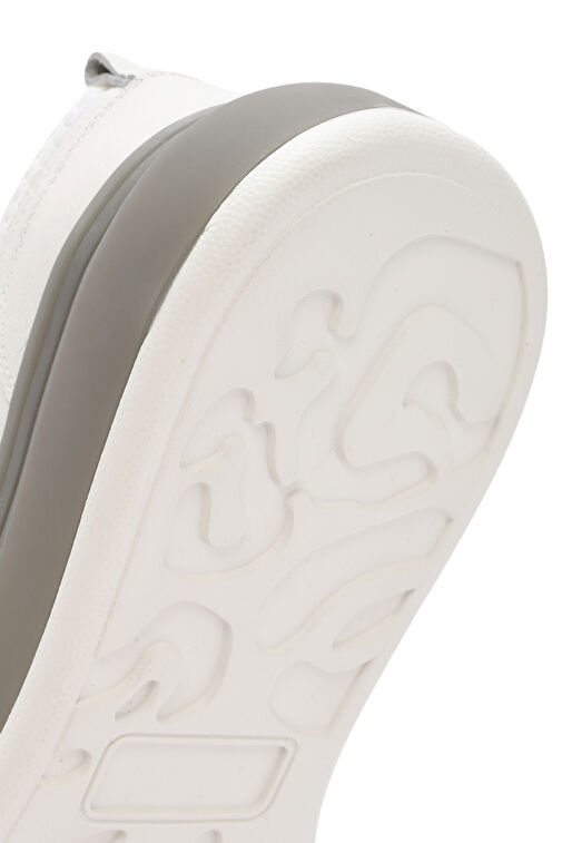 Derimod Derimod Erkek Beyaz Kalın Tabanlı Bağcıklı Deri Sneaker 24SFD695118 | Boyner Beyaz - 9. görsel