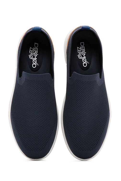 Derimod Zero Erkek Lacivert Kumaş Sneaker 24SFD69376F - Görsel 8