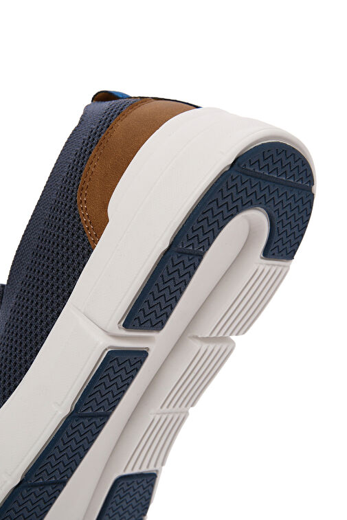 Derimod Zero Erkek Lacivert Kumaş Sneaker 24SFD69376F - Görsel 9