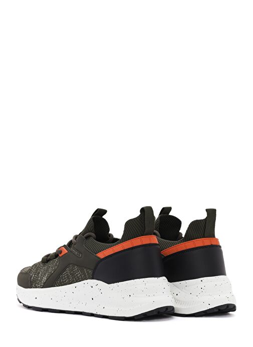 Derimod Derimod Zero Erkek Yeşil Bağcıklı Kumaş Sneaker 24SFD69436F | Boyner Yeşil - 6. görsel