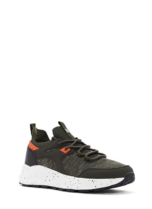 Derimod Derimod Zero Erkek Yeşil Bağcıklı Kumaş Sneaker 24SFD69436F | Boyner Yeşil - 7. görsel